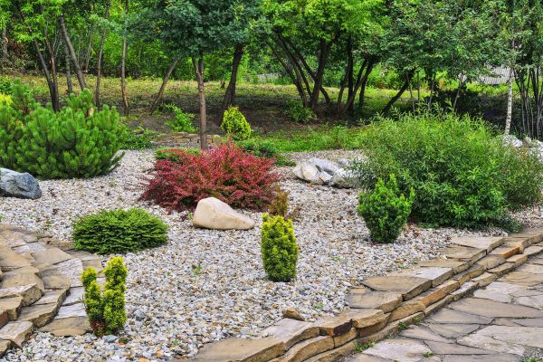 Rock Landscaping in Post Falls