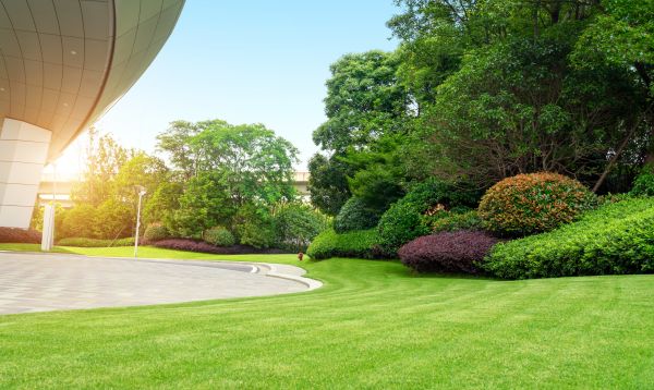 Business Landscape Design in Post Falls
