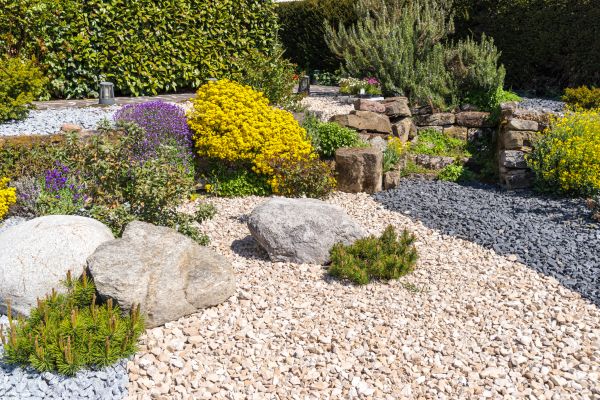 Decorative Gravel Installation in Post Falls