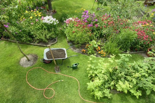 Flower Bed Construction in Post Falls