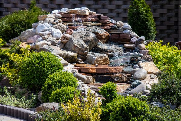 River Rock Landscaping in Post Falls