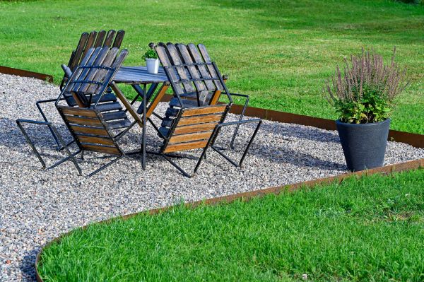 Metal Edging Installation in Post Falls
