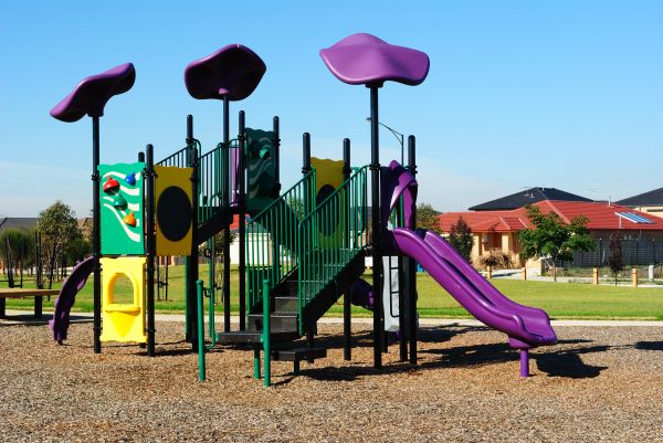 Playground Mulch Removal in Post Falls