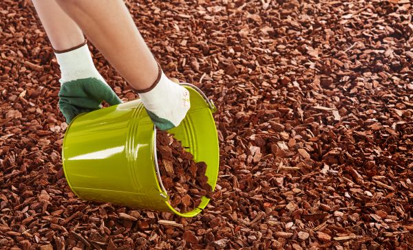 Wood Chip Landscaping in Post Falls