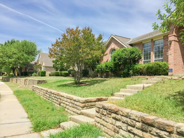 Sloped Yard Landscaping in Post Falls